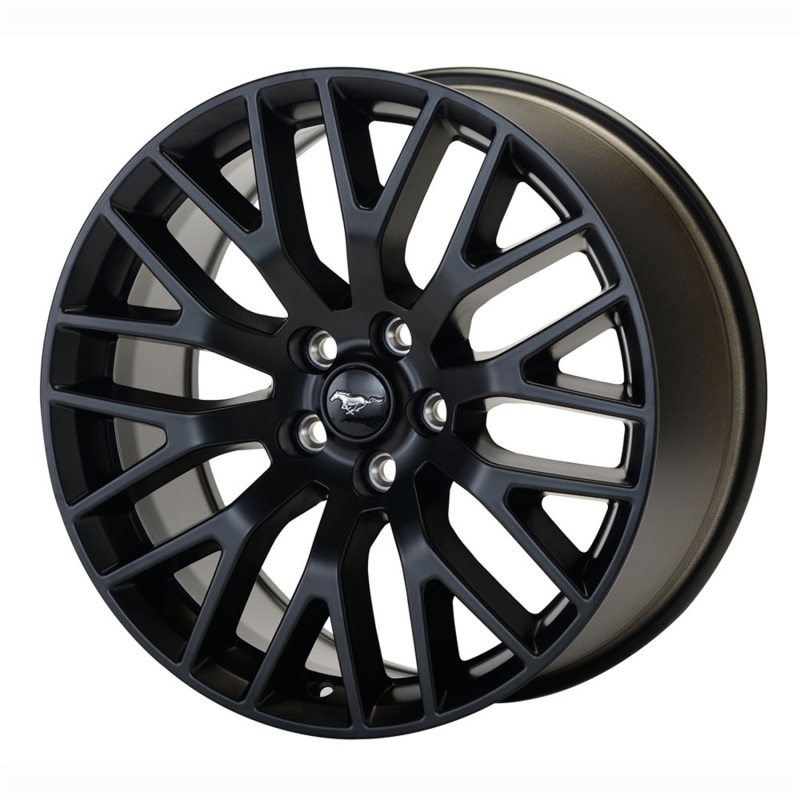 Ford Mustang Wheels - Rear - Ford Racing - 19x9.5in - Matte Black - `15-`17